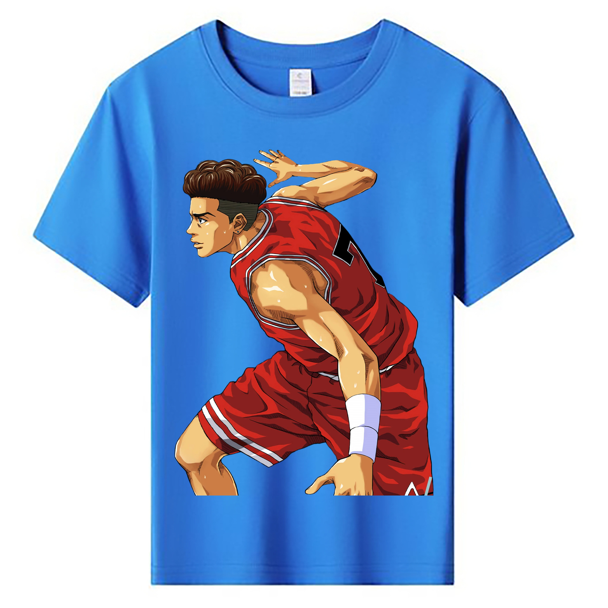 （画像用） SLAM DUNK／スラムダンク 綿100％キッズTシャツ（フロントプリント）